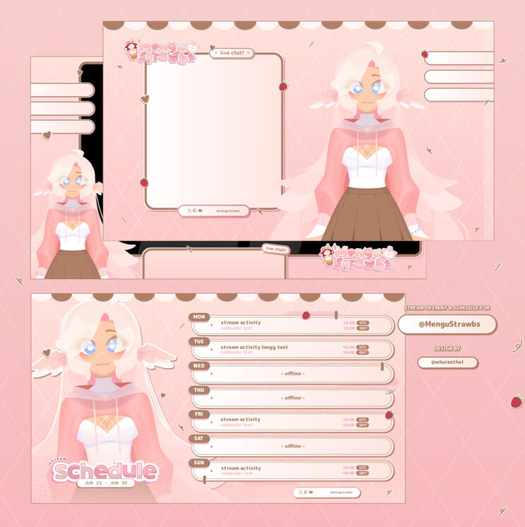 MenguStrawbs - Stream Package