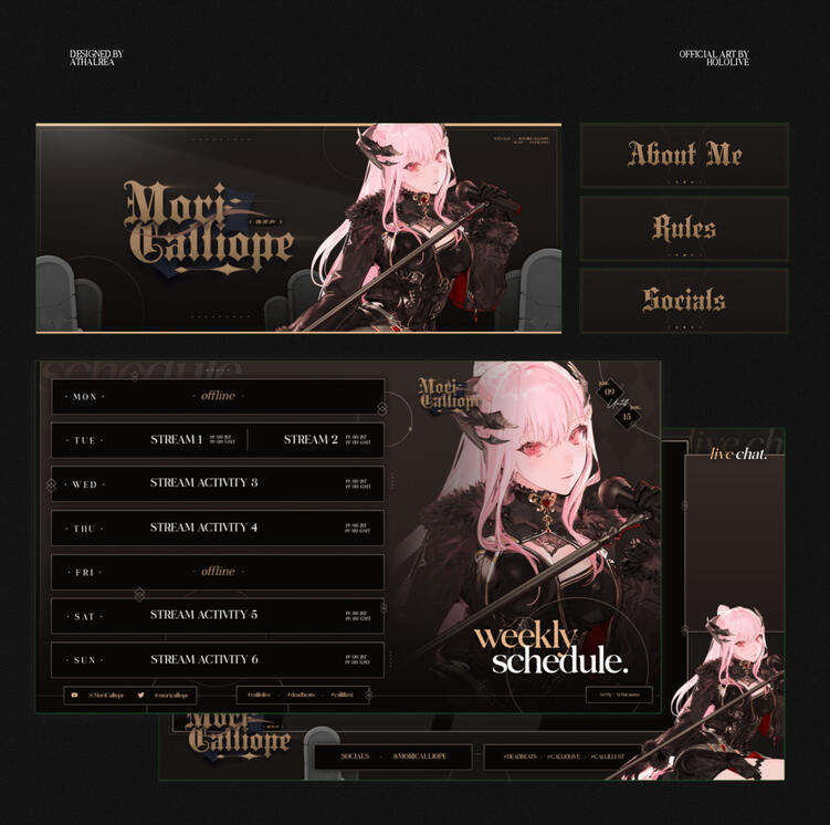Mori Calliope Grimoire - Stream Package